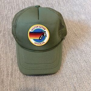 Cute and trendy olive green hat